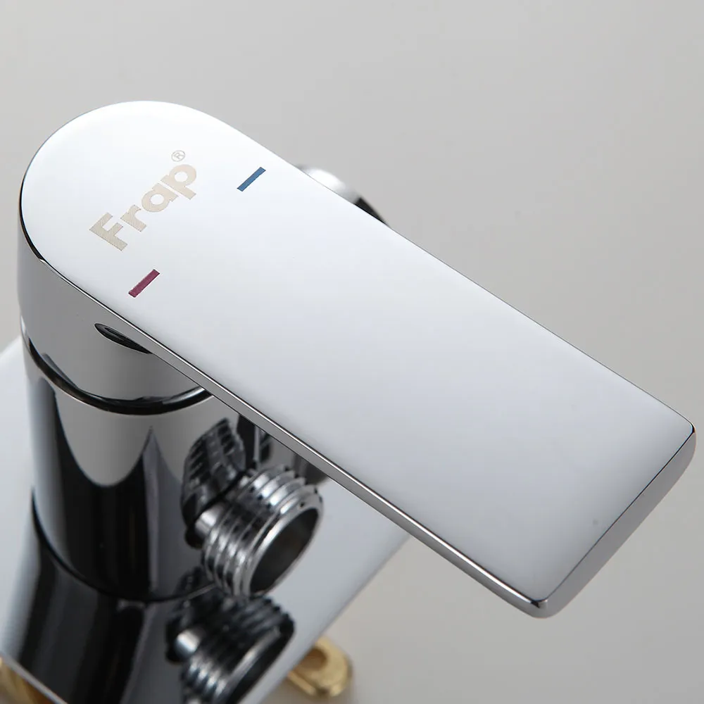 Гигиенический душ со смесителем FRAP F7571, хром