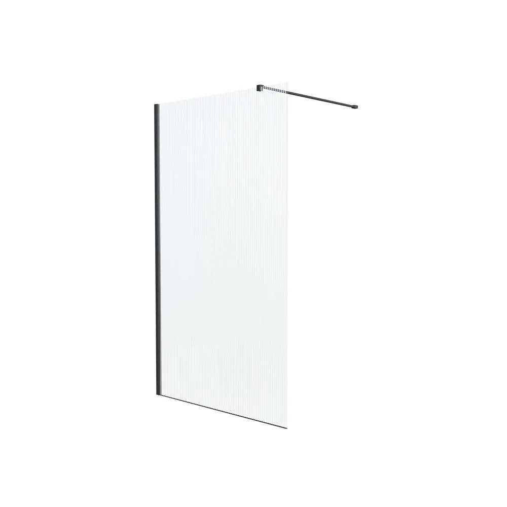 Душевая перегородка Knotlor WI120CG1GM 120х200, оружейная сталь