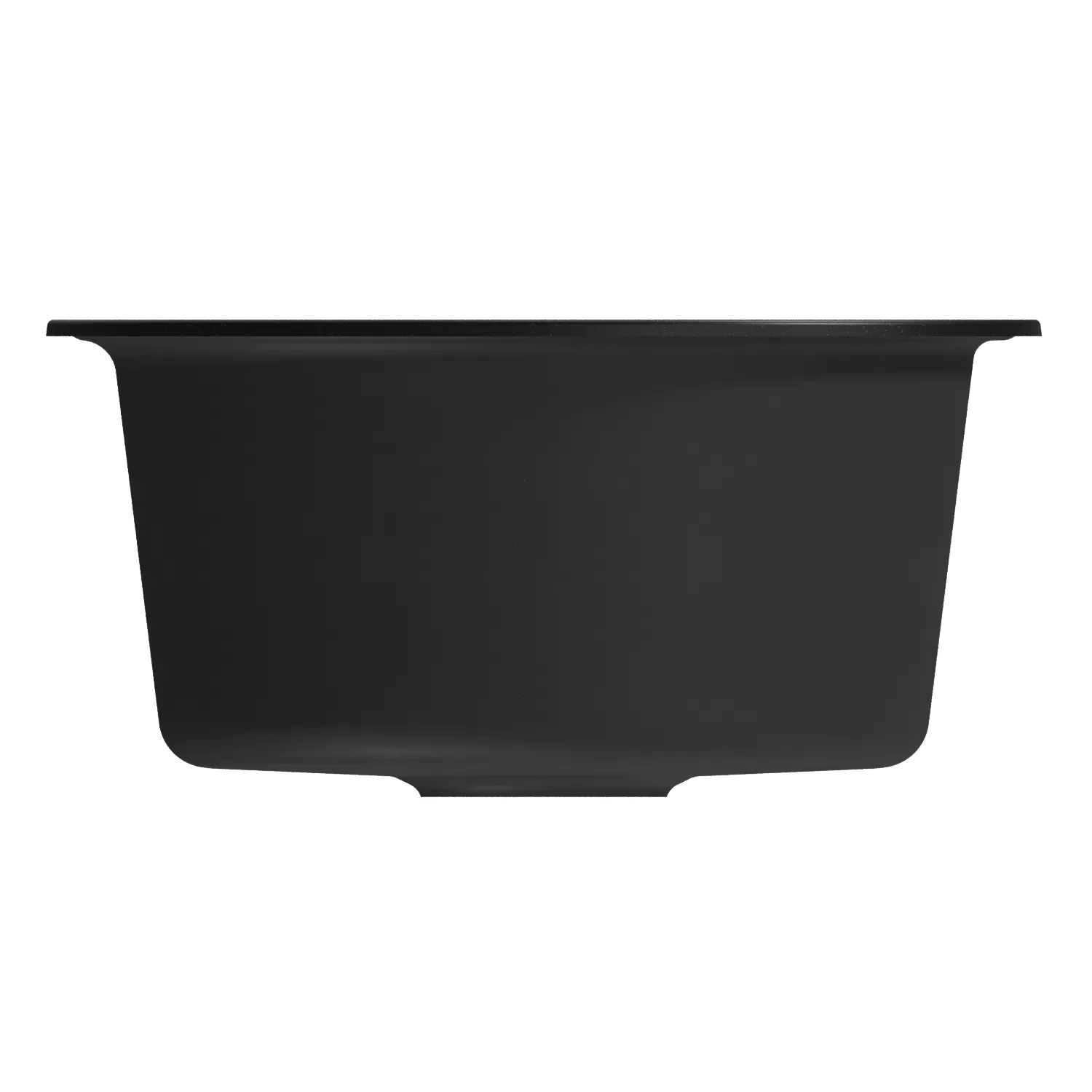 Мойкa MIXLINE ML-GM12 круглая  ультра-черная (344) 480мм (глуб. чаши 210) NEW (551841)