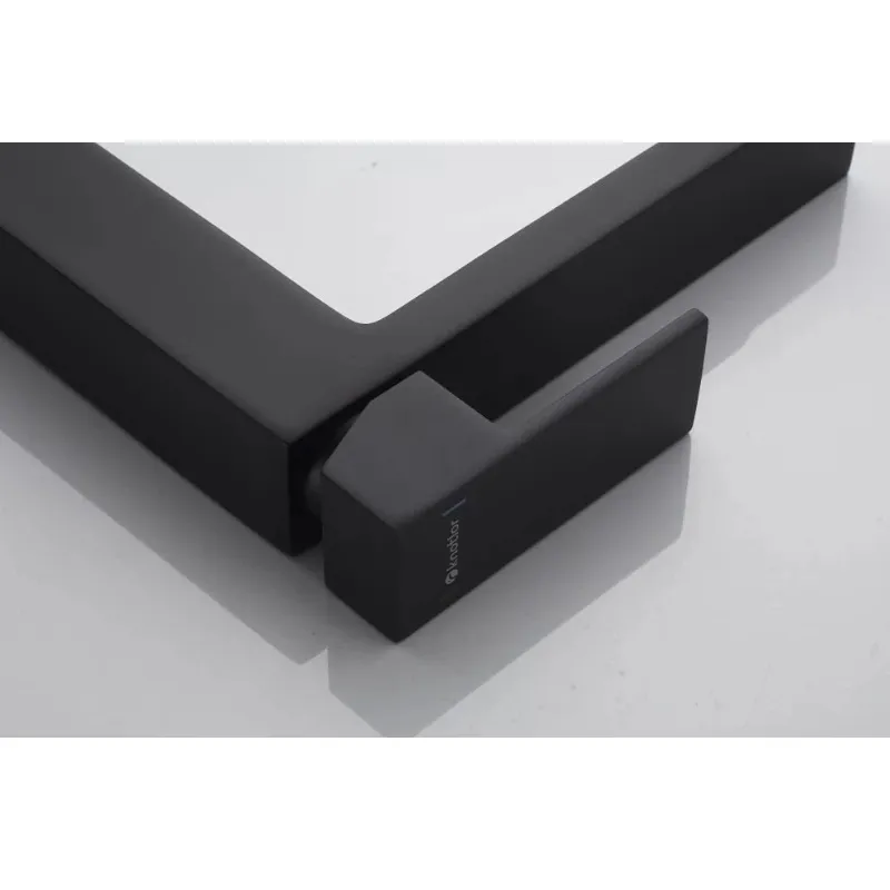 Смеситель для раковины высокий Knotlor KN-24/BL, черный