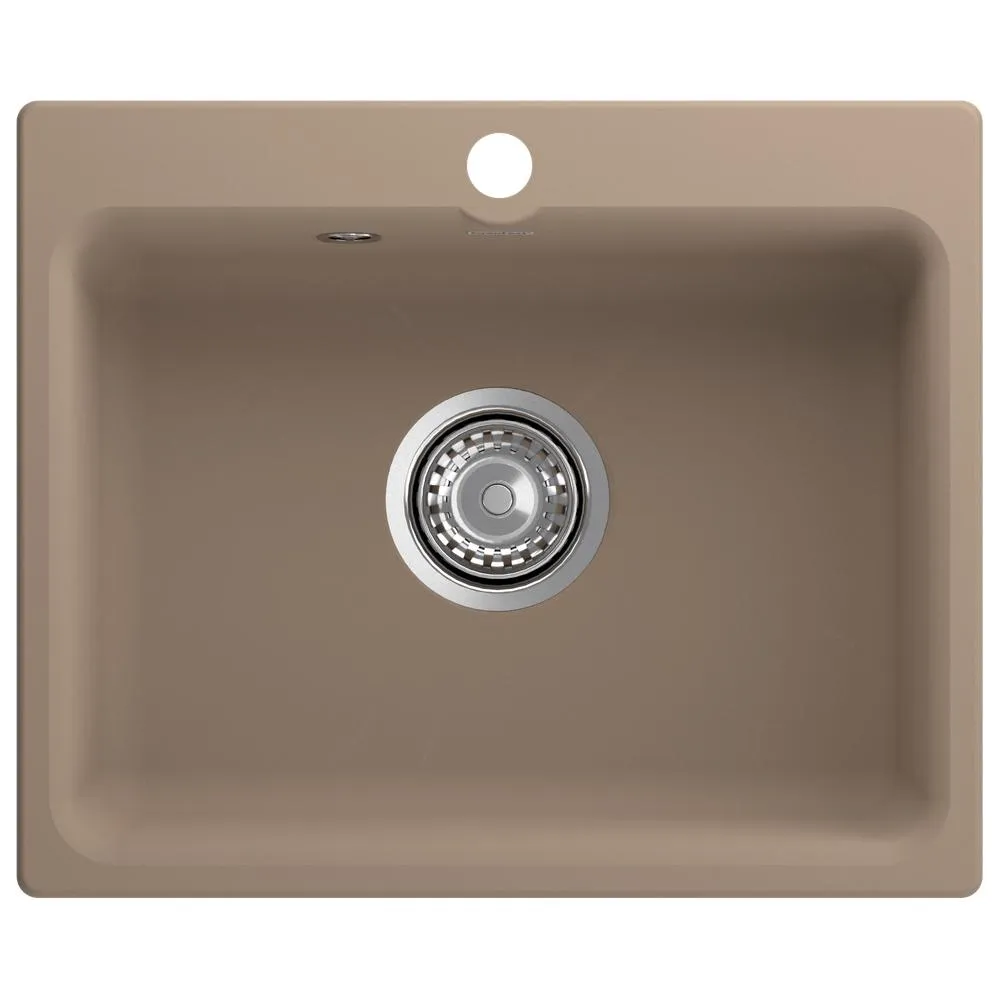 Кухонная мойка GranFest SMART 520, песочный