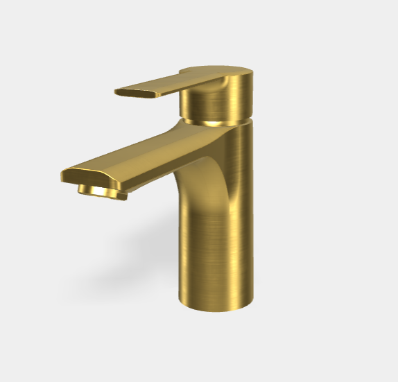 Смеситель для раковины Fima Carlo Frattini Mast, брашированное золото (F3131OS)