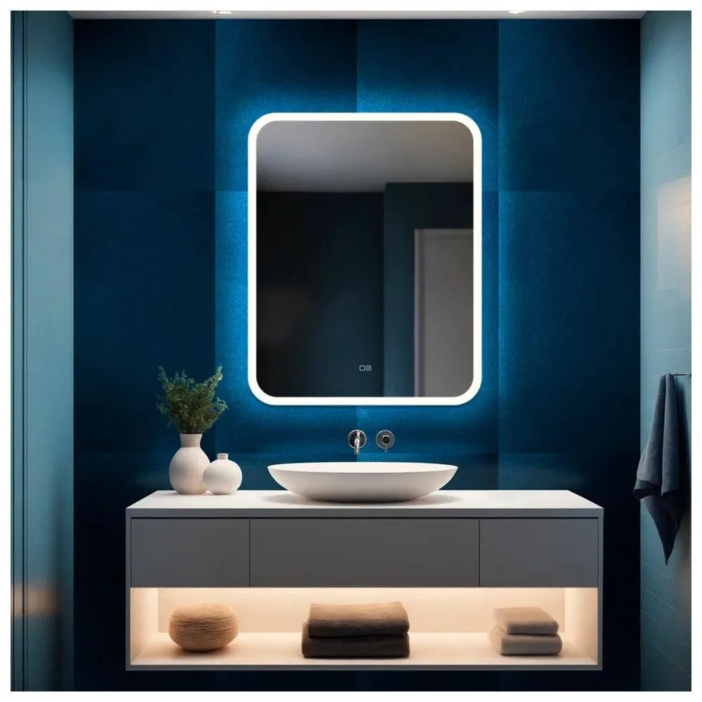 Зеркало Silver Mirrors Стив 800х1200 - 2 (подогрев, сенсорный выключатель,гор/вер крепление)