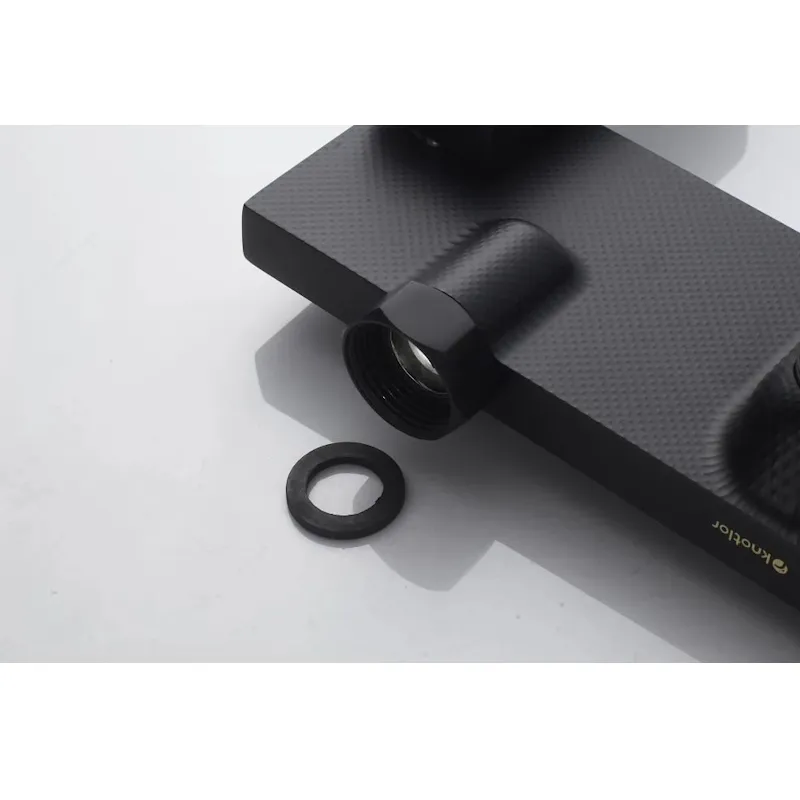 Душевая система Knotlor KN-72/BL, черный