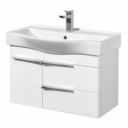 1A2355K0BV010 Набор Aquaton: 1A235501BV010 Тумба-умывальник Беверли 80/ 1WH302422 Раковина Беверли 80