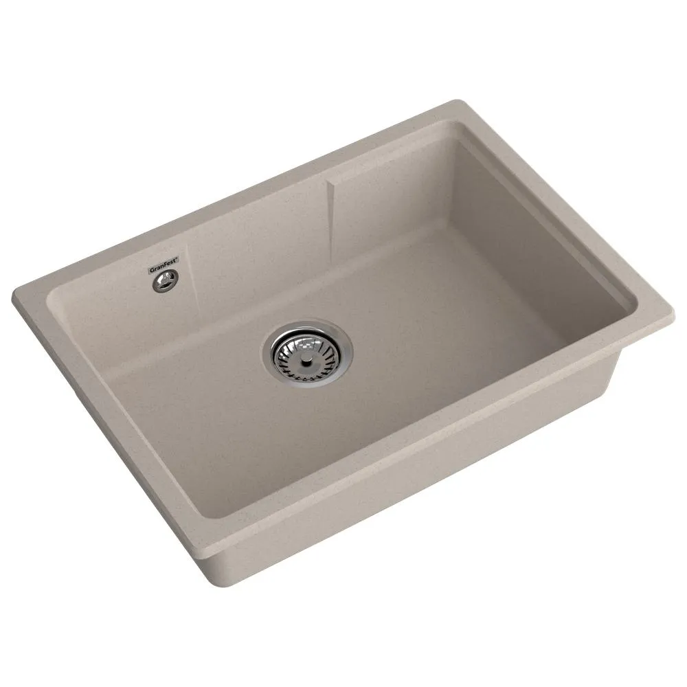 Кухонная мойка GranFest URBAN 4565, песочный