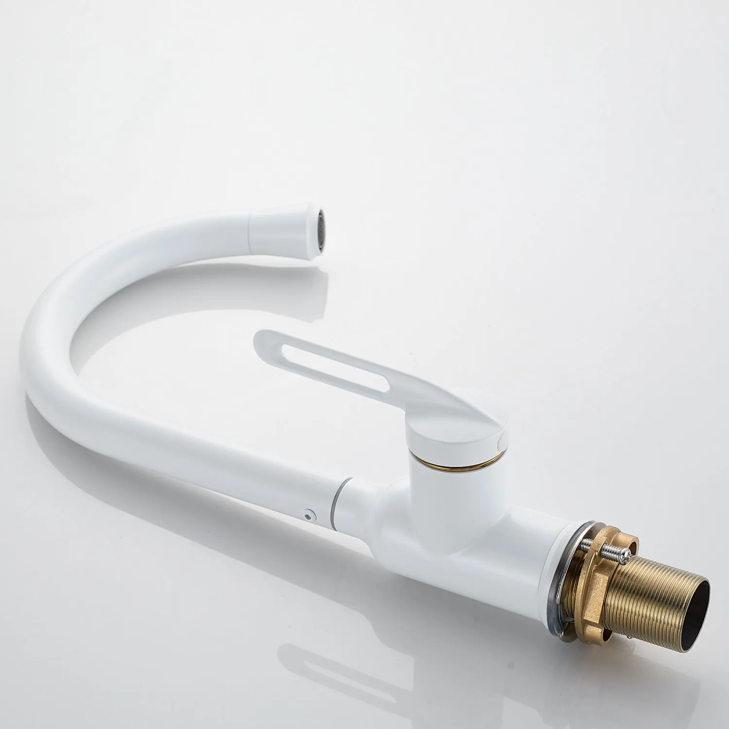 Смеситель для кухни Raffine F103C, белый