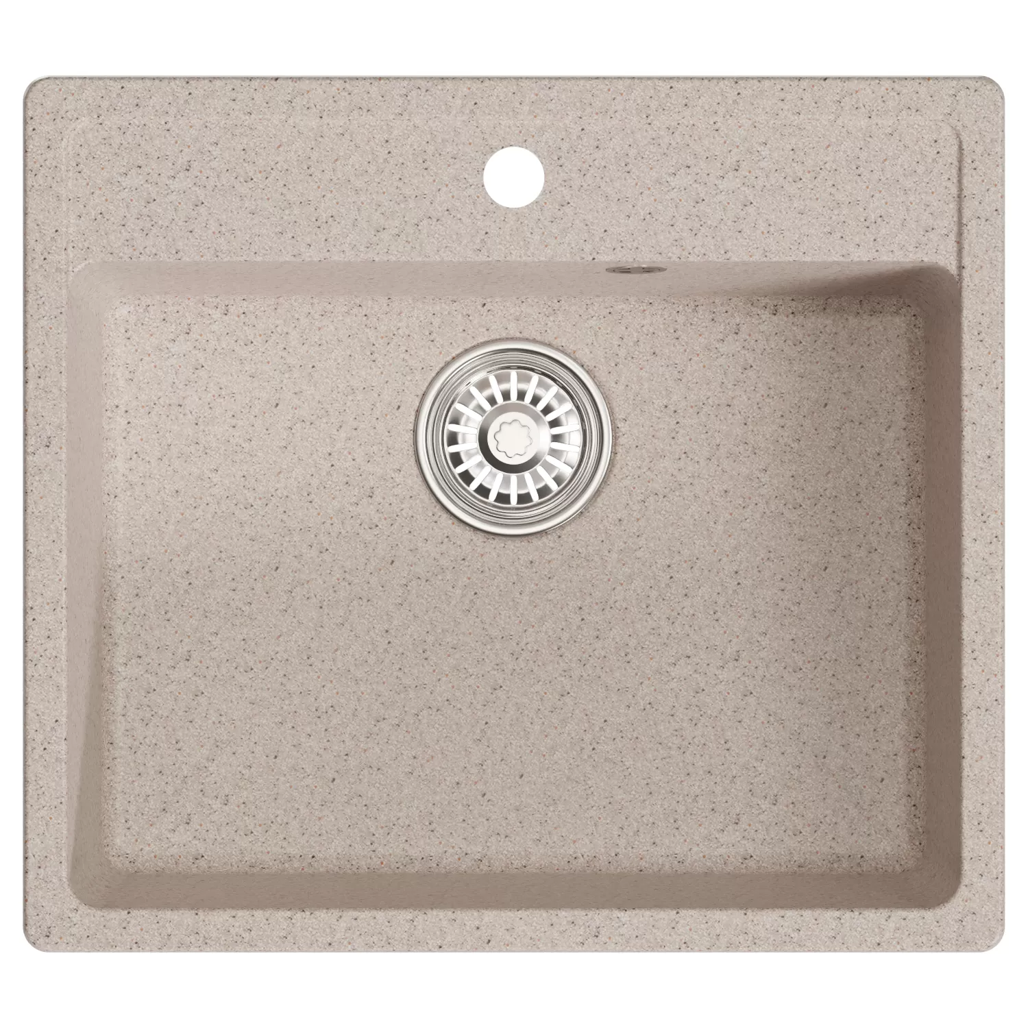 Мойка MIXLINE ML-GM15 песочная (302)  560*500*180мм NEW (551912)