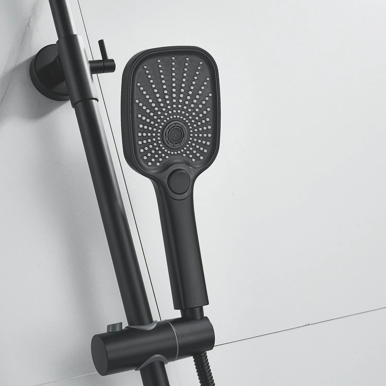 Душевая система Shevanik S6236H, черный