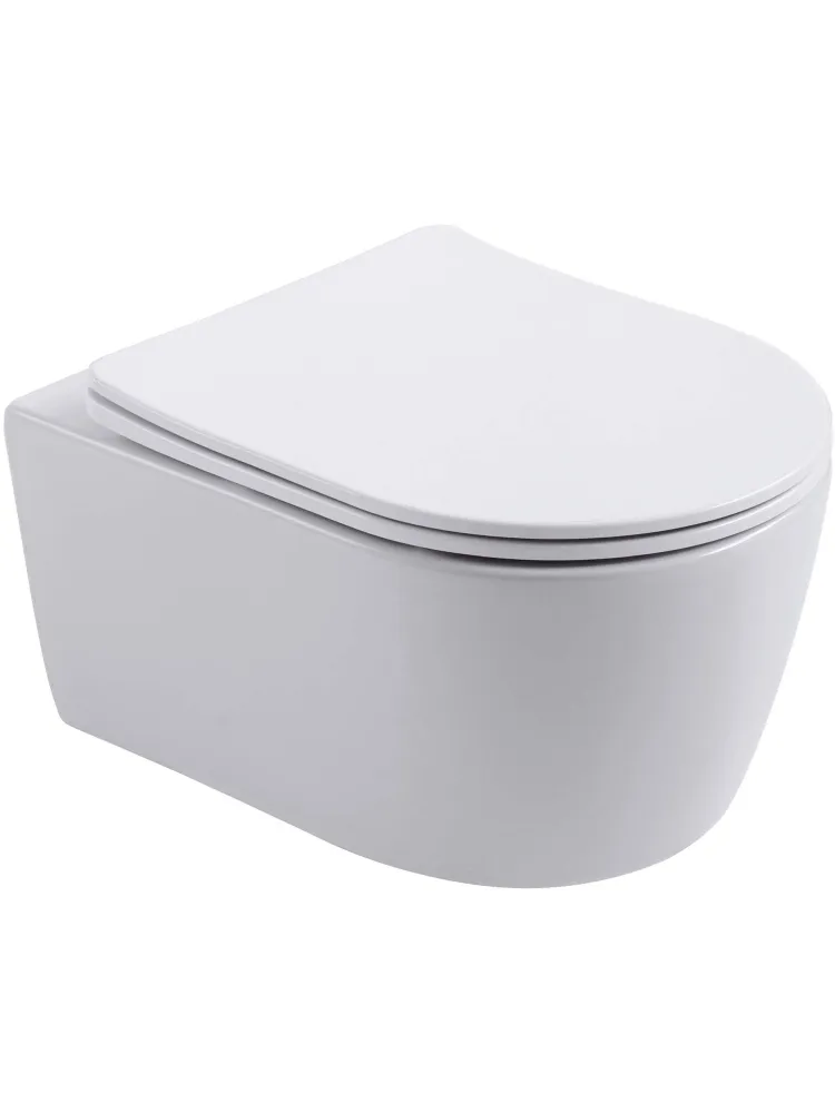 SET AQUATEK ЕВРОПА New-069 4в1 (рама AQUATEK INS-0000025 +крепление KKI-0000002 +кнопка KDI-0000069 +унитаз AQ1106L-00 +тонкое сиденье с механиз)