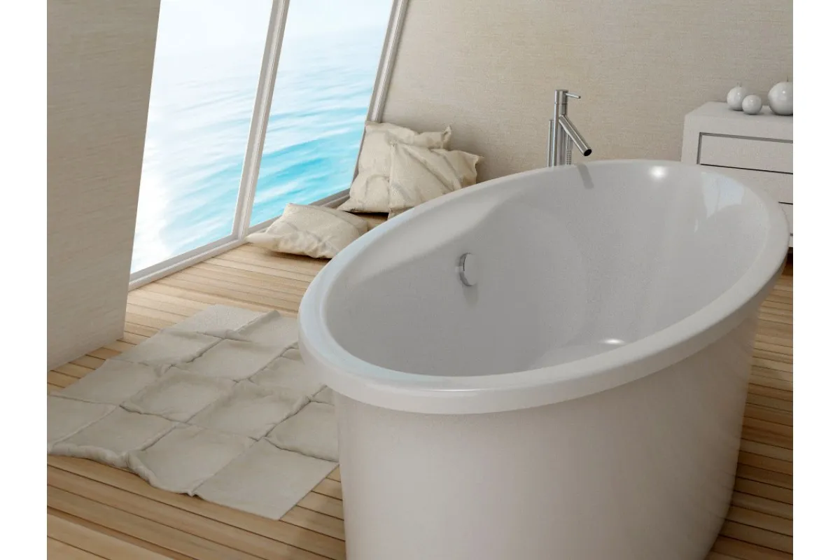 Ванна акриловая отдельностоящая Vayer Beta KPL Гл000006827, 194x100