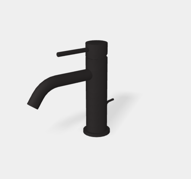 Смеситель для раковины Fima Carlo Frattini Spillo Up, черный матовый (F3031XSNS.2)