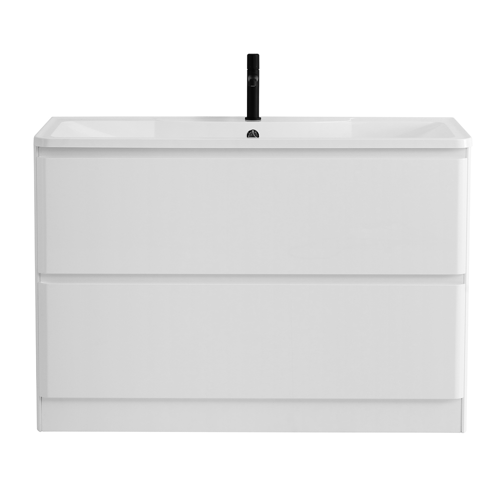 База под раковину напольная BelBagno Albano 1200х810х450 мм, Bianco Lucido (ALBANO-1200-2C-PIA-BL)