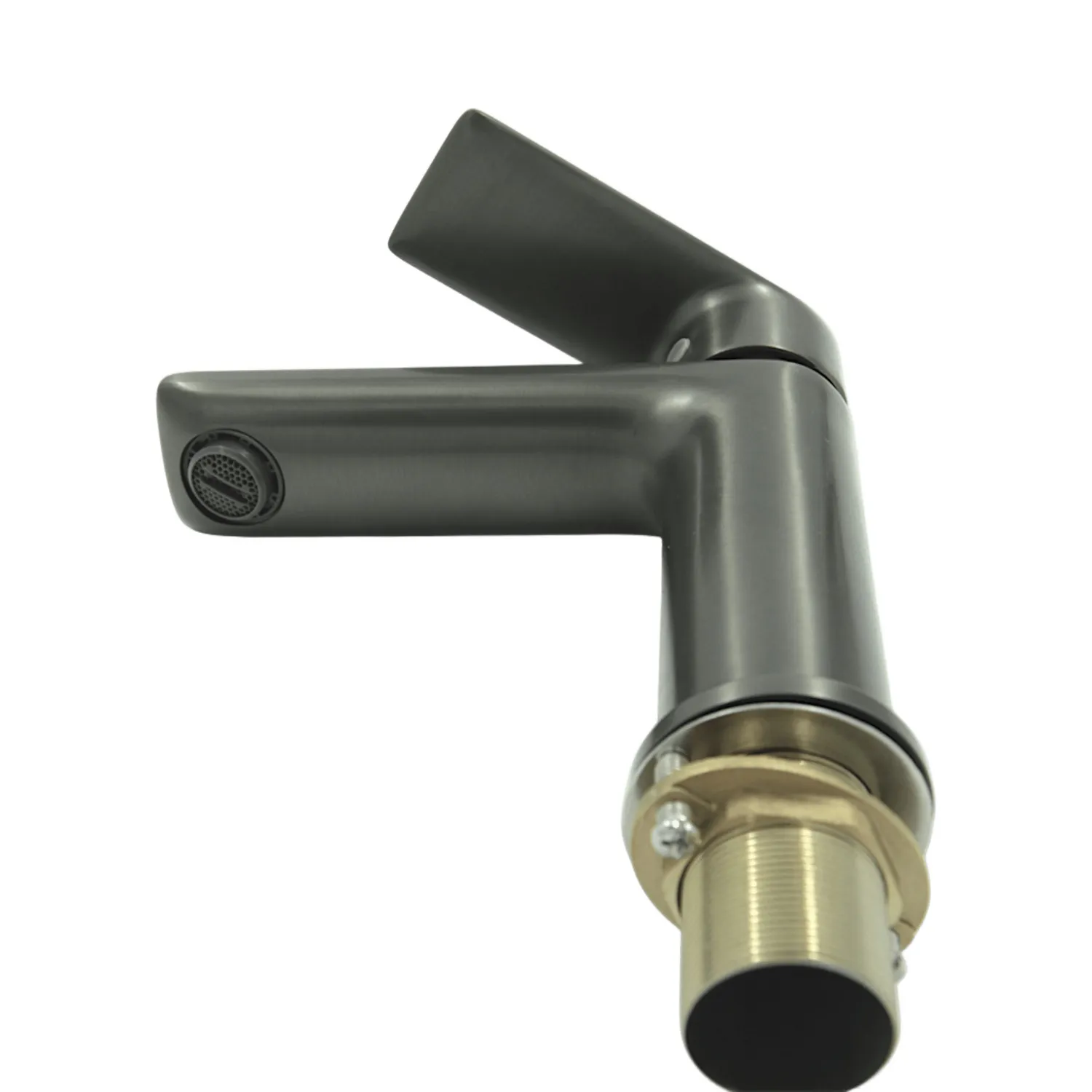 Смеситель для раковины Maretti Ritta-GM RIGM32RF505, оружейная сталь