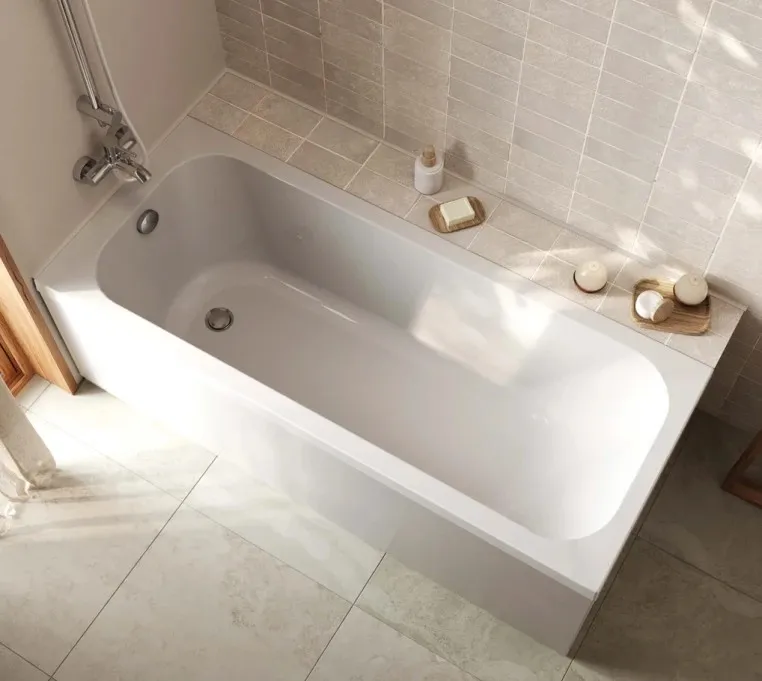 1.WH50.1.747 SANTEK ЛАММА 170х70 Ванна акриловая прямоугольная (NEW)