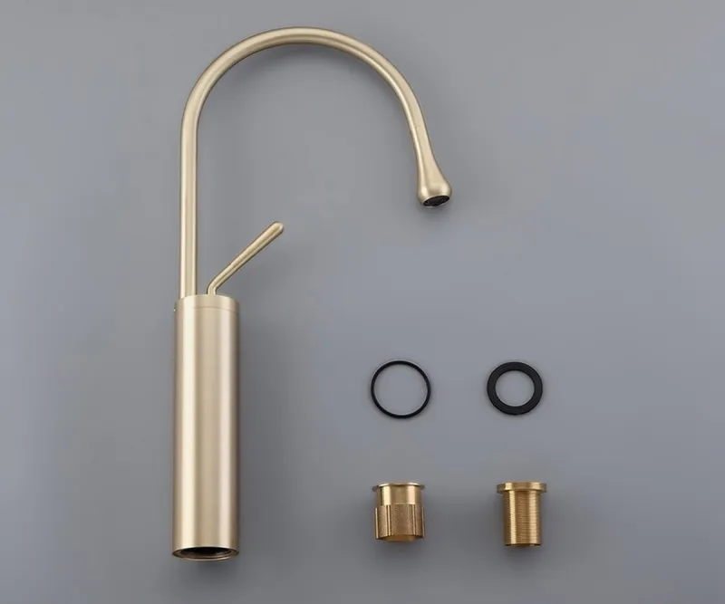 Смеситель для раковины Bronze de Luxe SCANDI 9015BR, бронза