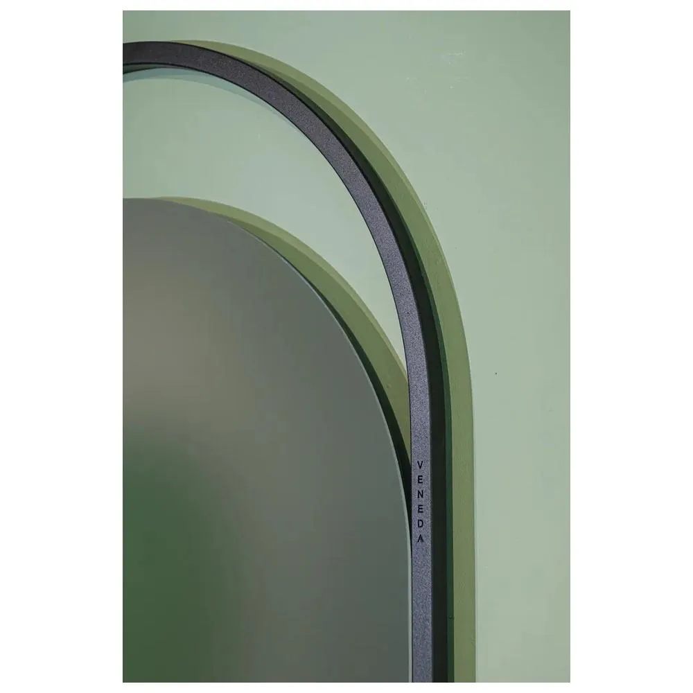 Зеркало Silver Mirrors Alba 500х1500 (металлическая рама, цвет черный)
