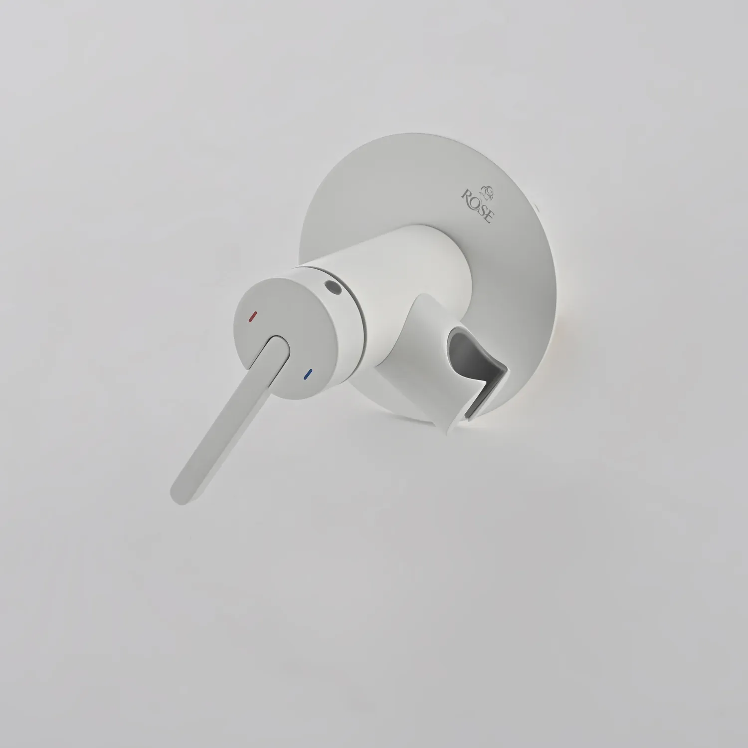 Гигиенический душ со смесителем Rose R235C, белый