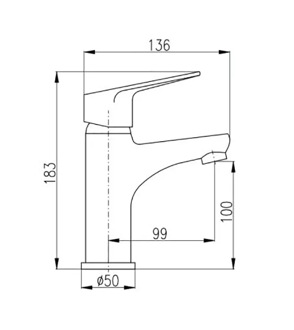 Смеситель для раковины Rav Slezak Victoria Vi226.5