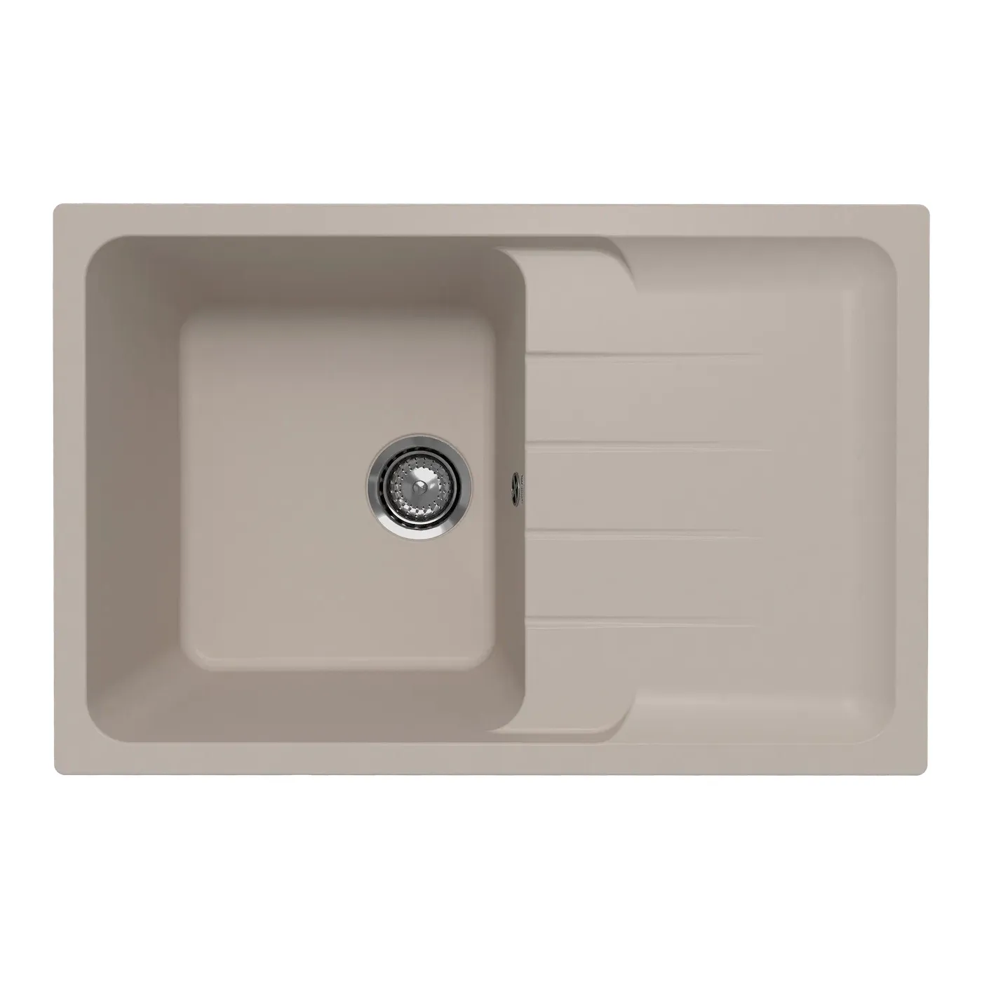 Кухонная мойка Ulgran Quartz Gerda 780-02, лен