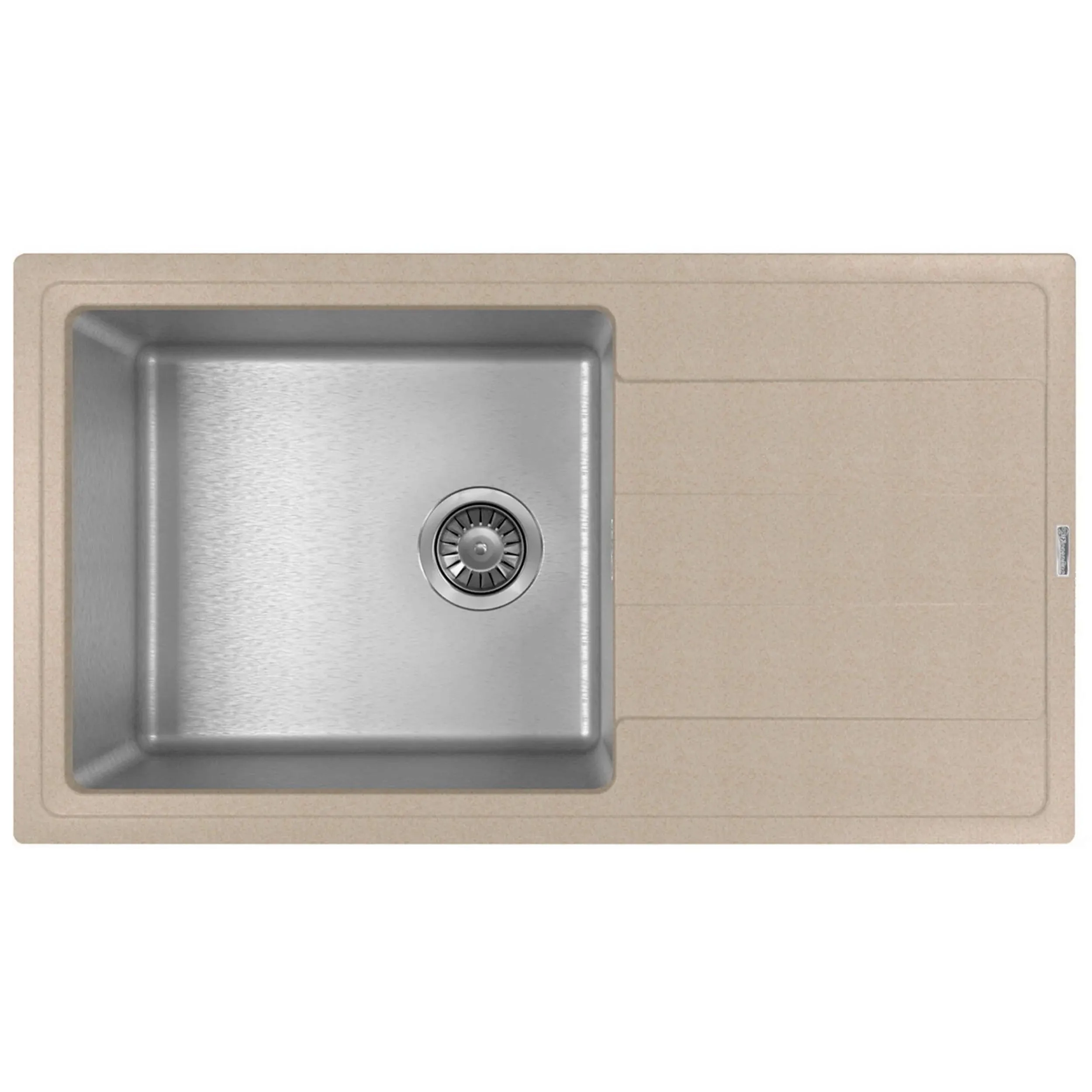 Кухонная мойка Florentina КОМБИ 21.400.D0860.107, песочный
