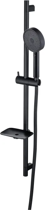 Душевой гарнитур AQUATEK 3jet 73см, матовый черный AQ2031MB