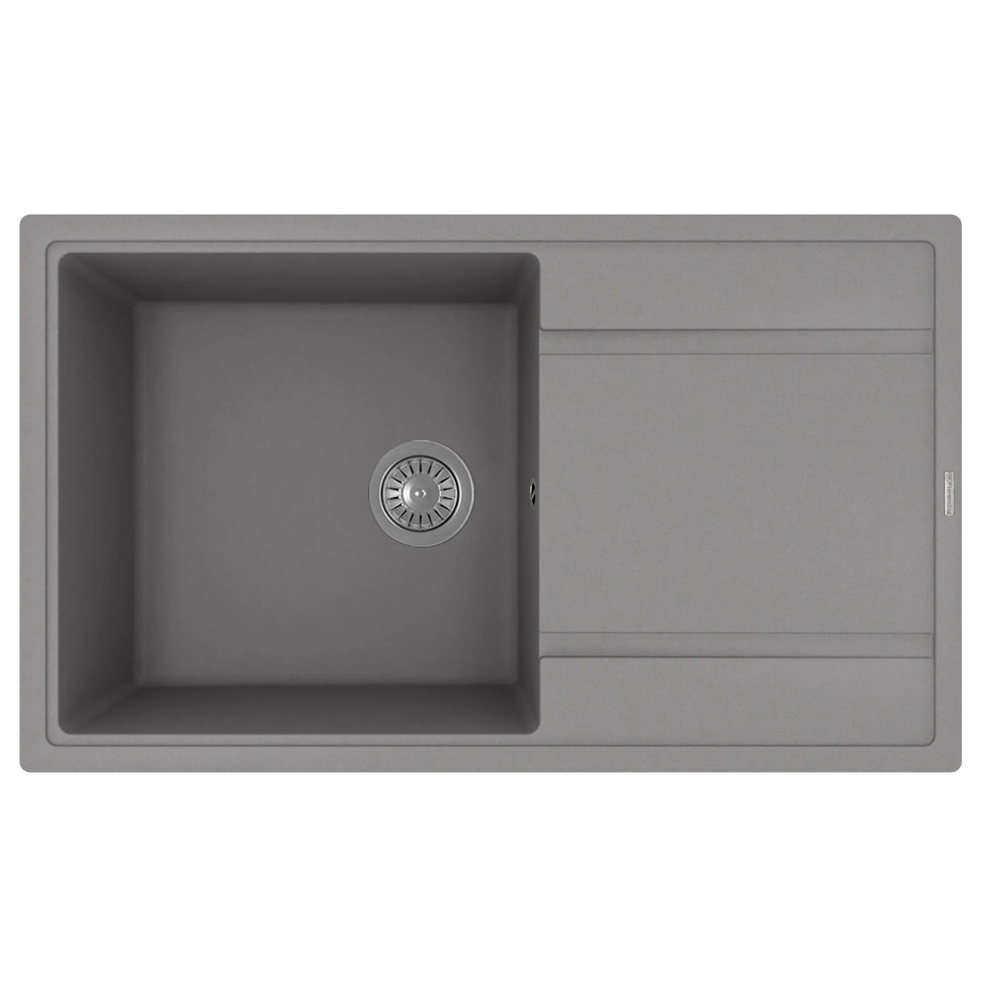 Кухонная мойка Florentina ЛИПСИ 20.130.D0860.307, серый шёлк