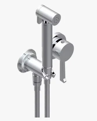 Гигиенический душ THG Hamptons with lever handles, никель PVD (G4S H55 5840/MBG)