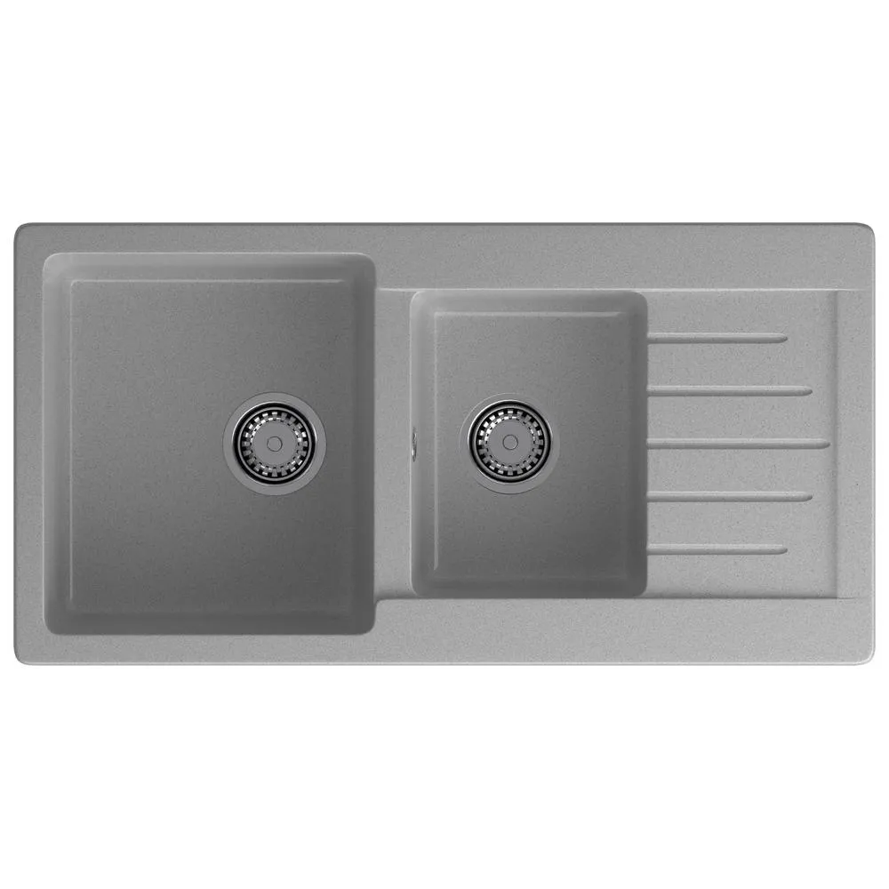 Кухонная мойка GranFest PRACTIK 980KL, серый