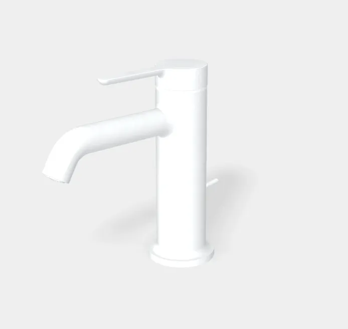 Смеситель для раковины Fima Carlo Frattini Snap, белый матовый (F3111BS.ES)