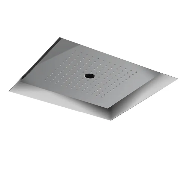 Верхний душ Almar Chromotherapy, 400х400, Stainless Steel Brushed (E044275.BS)
