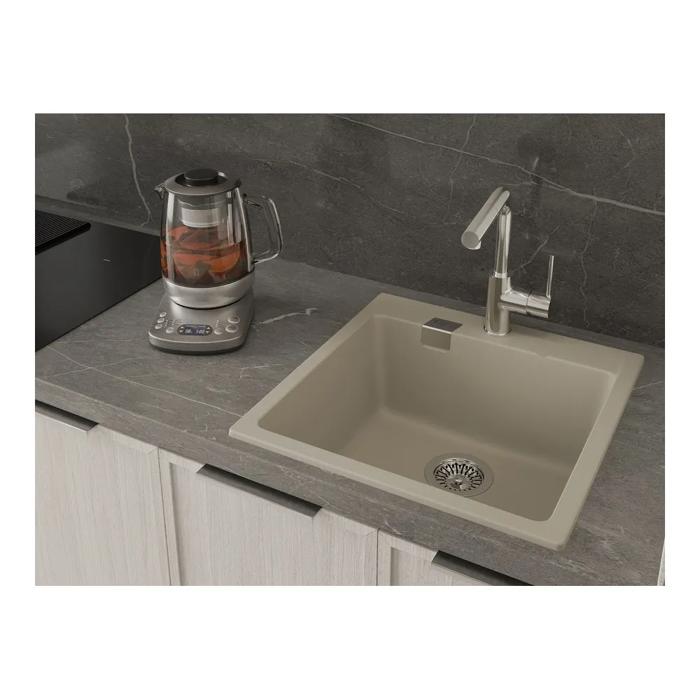 Кухонная мойка Rivelato RAUM RM-50, темно-бежевый
