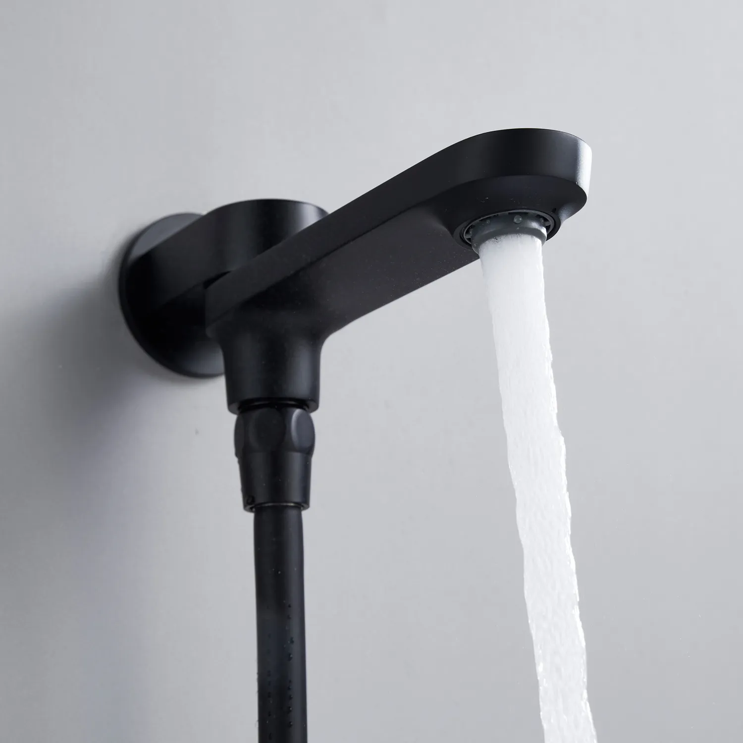 Душевая система встраиваемая Shevanik S4335H, черный