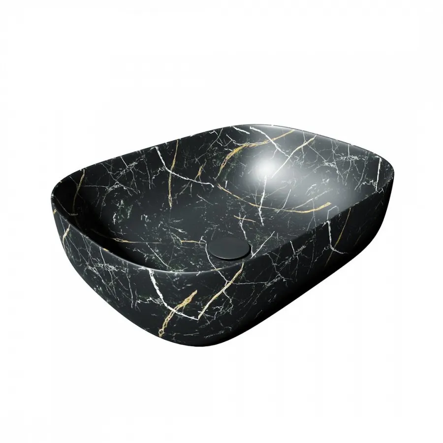 Раковина чаша Maretti FL13NS25-560MR, черный мрамор