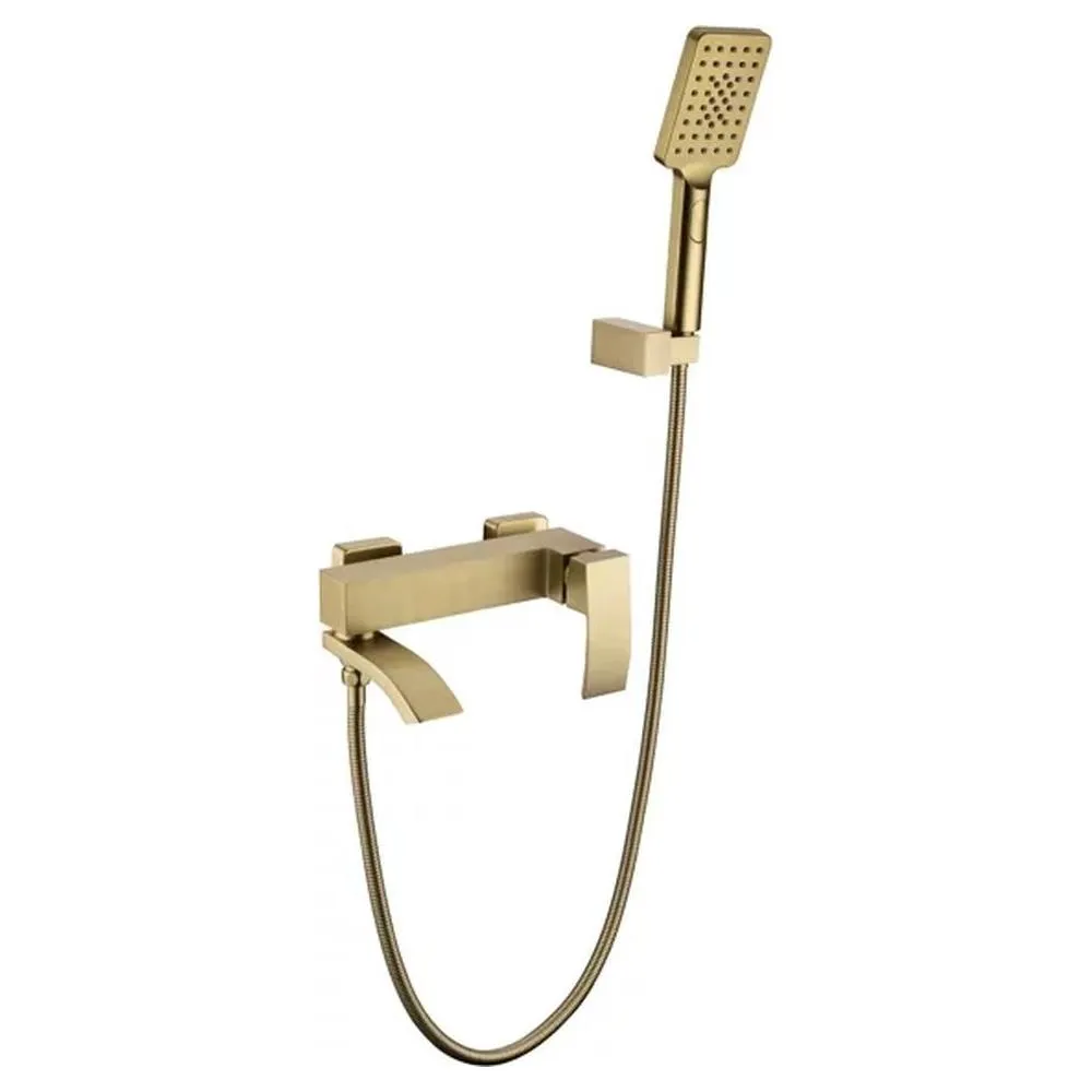 Смеситель для ванны Grocenberg GB8007MG, матовое золото