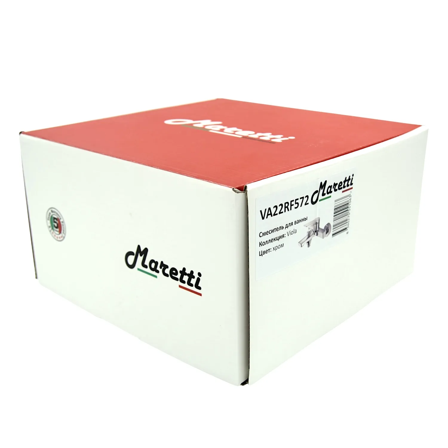 Смеситель для ванны Maretti Viola VA22RF572, хром