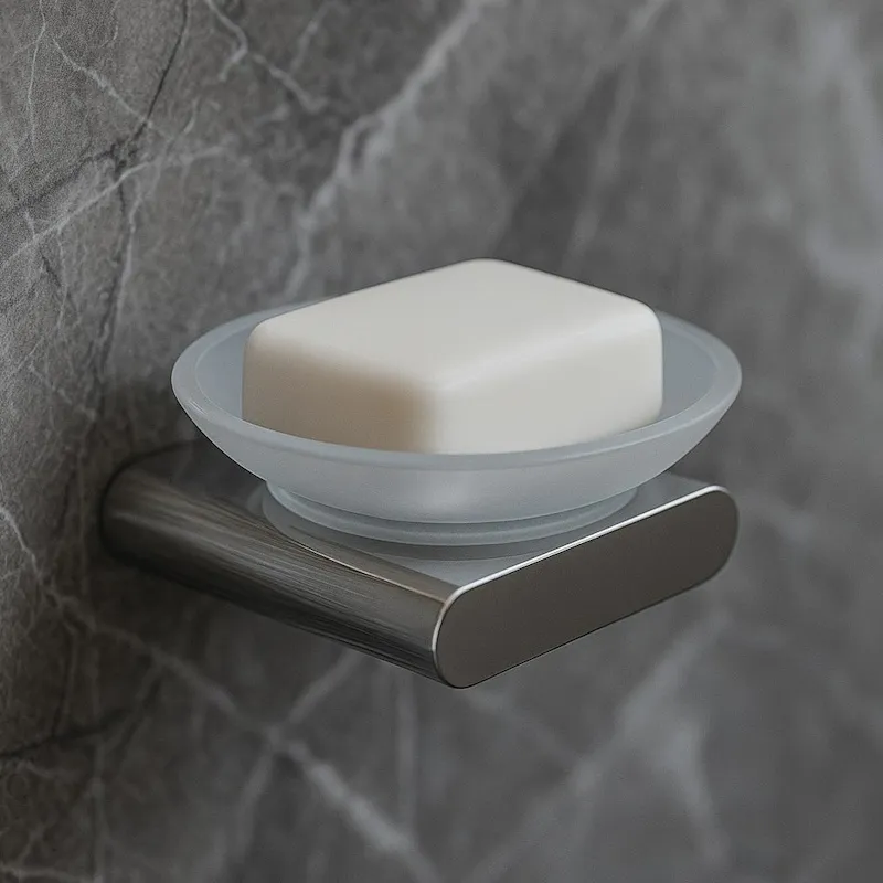 Мыльница Knotlor SD101C, хром