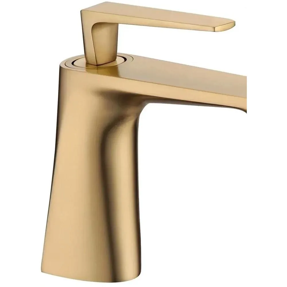 Смеситель для раковины Grocenberg GB2025MG, матовое золото