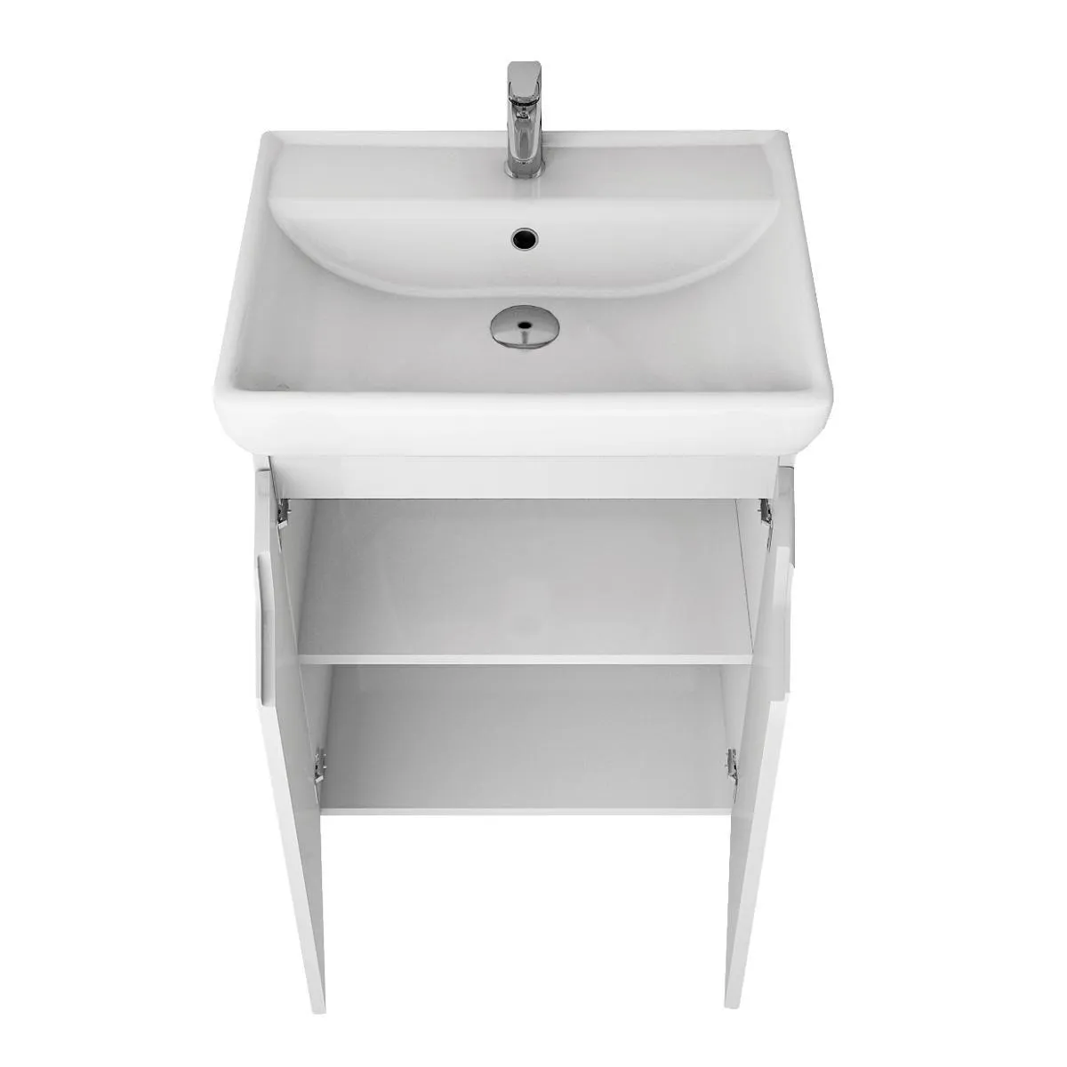 Тумба под раковину подвесная Dreja Q Plus (D) 70 см, белый