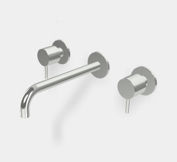 Смеситель для раковины Fima Carlo Frattini Spillo Up, чёрный хром (F3161L/5CN)