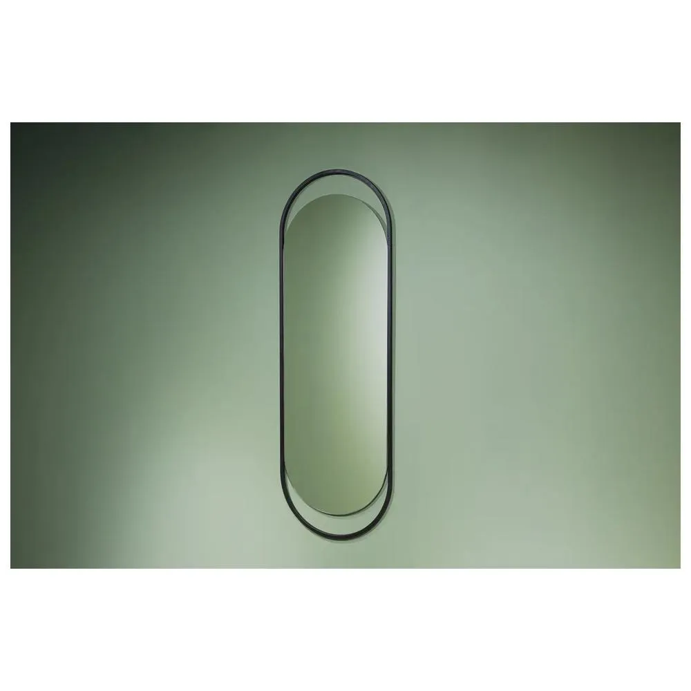 Зеркало Silver Mirrors Alba 500х1500 (металлическая рама, цвет черный)