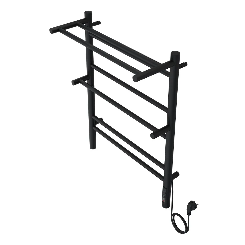 Полотенцесушитель электрический Aquatek Альфа П7 500х700, quick touch, черный муар