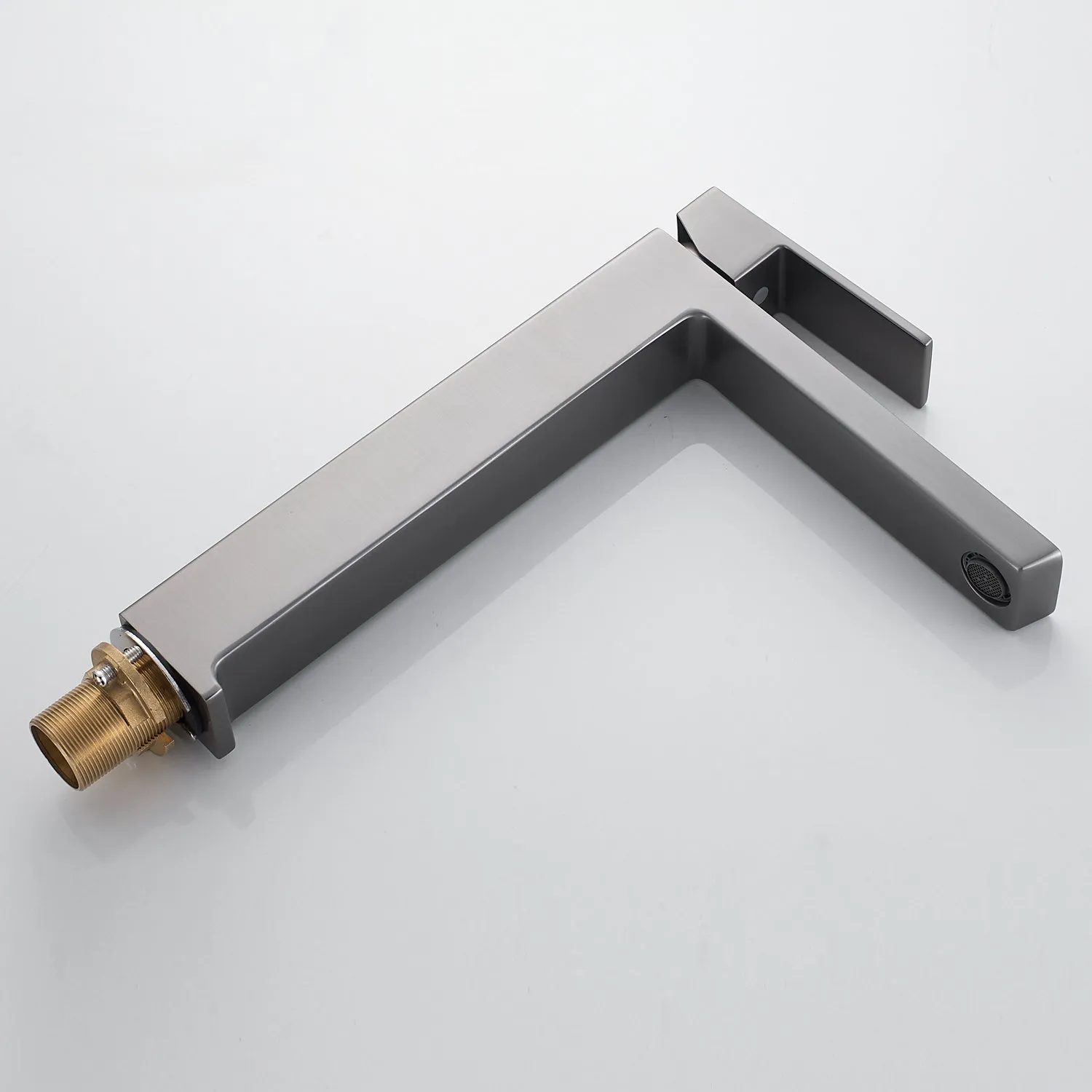 Смеситель для раковины высокий Rose R18T R1811T-1, оружейная сталь