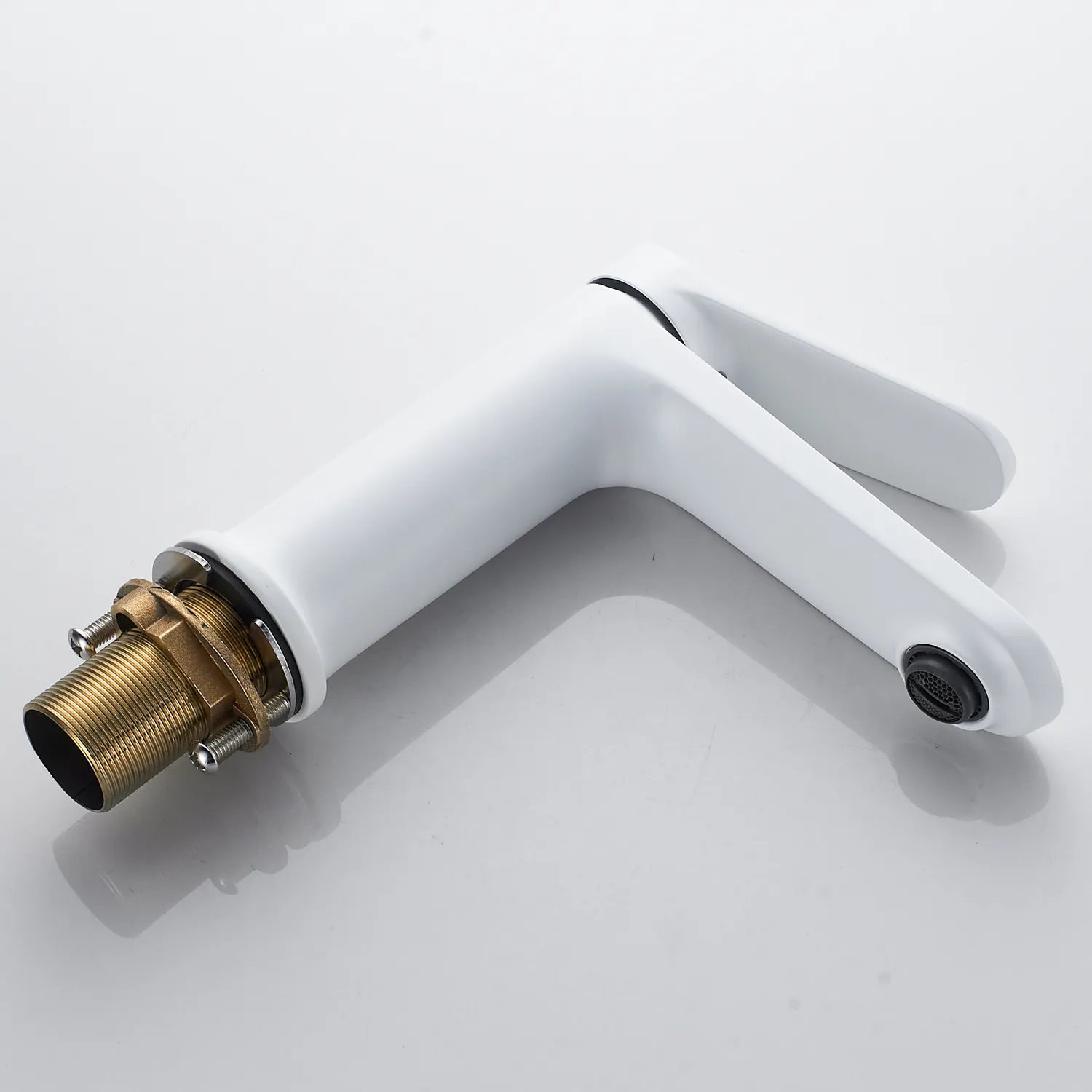 Смеситель для раковины Shevanik S4301C, белый