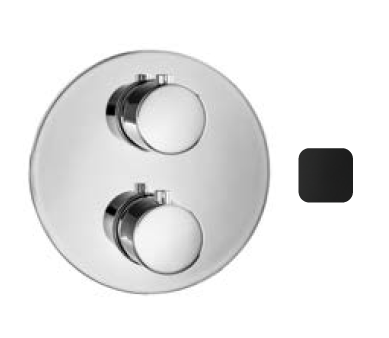 Смеситель для душа Almar без коллекции, на 3 потребителя, черный матовый (E176833.MB)