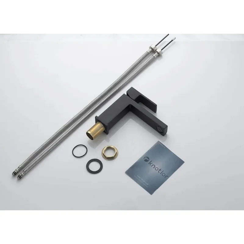 Cмеситель для раковины Knotlor KN-20/BL, черный