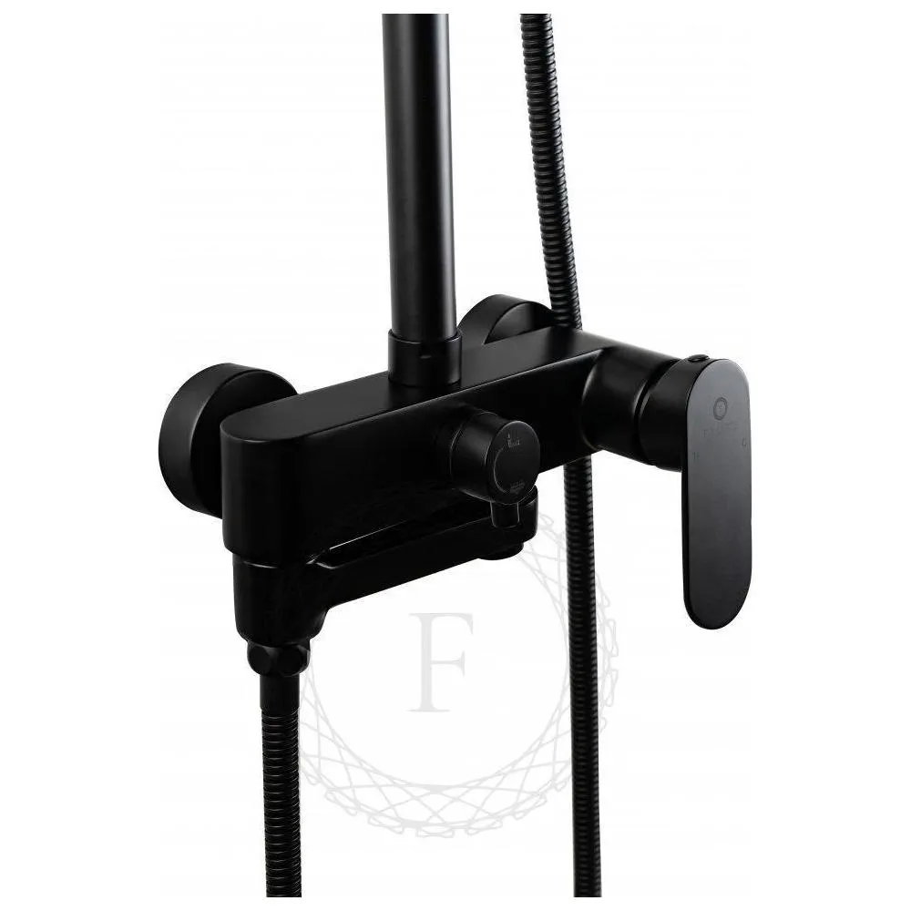 Душевая система FILARETE Retta FL2030BL, черный