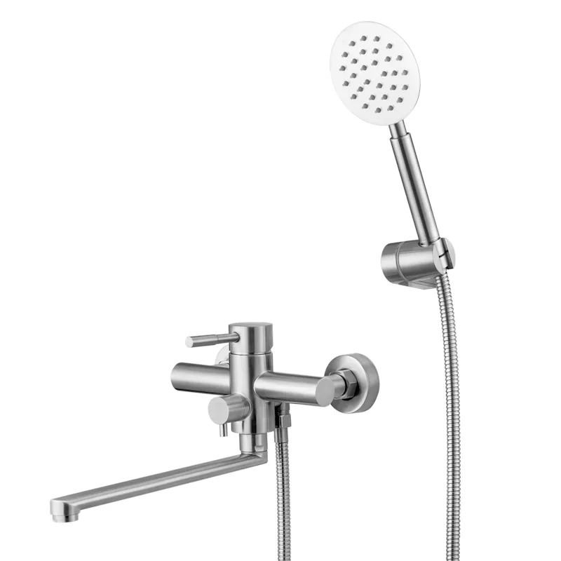 Смеситель для ванны Knotlor SS-03, сатин