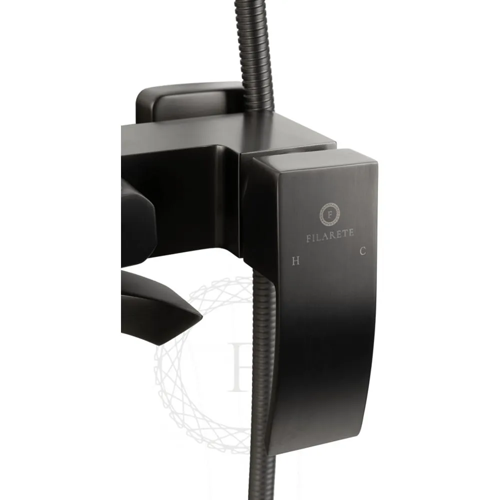 Душевая система FILARETE Waterfall FL2010BG, графит