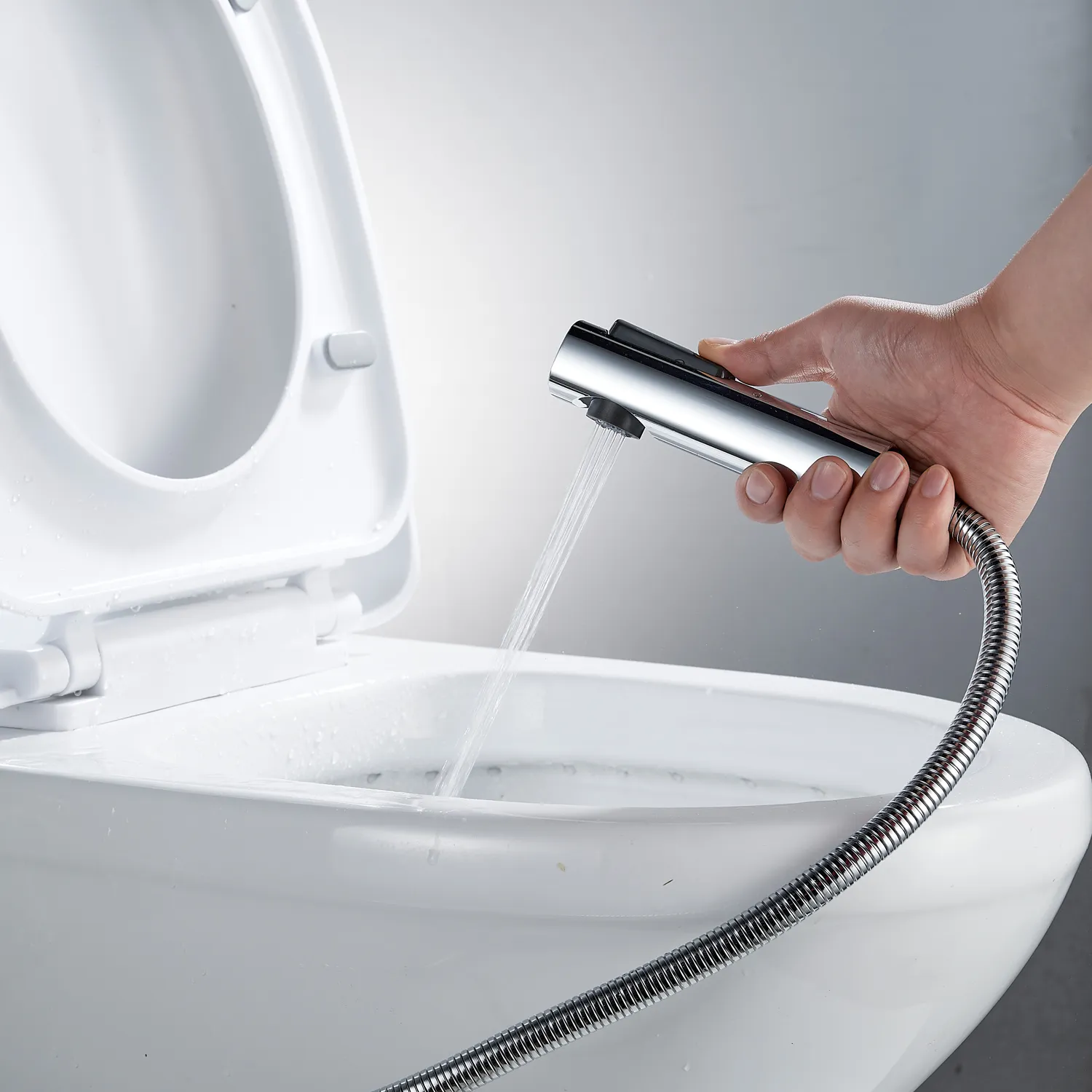 Гигиенический душ со смесителем Shevanik S4305-1, хром